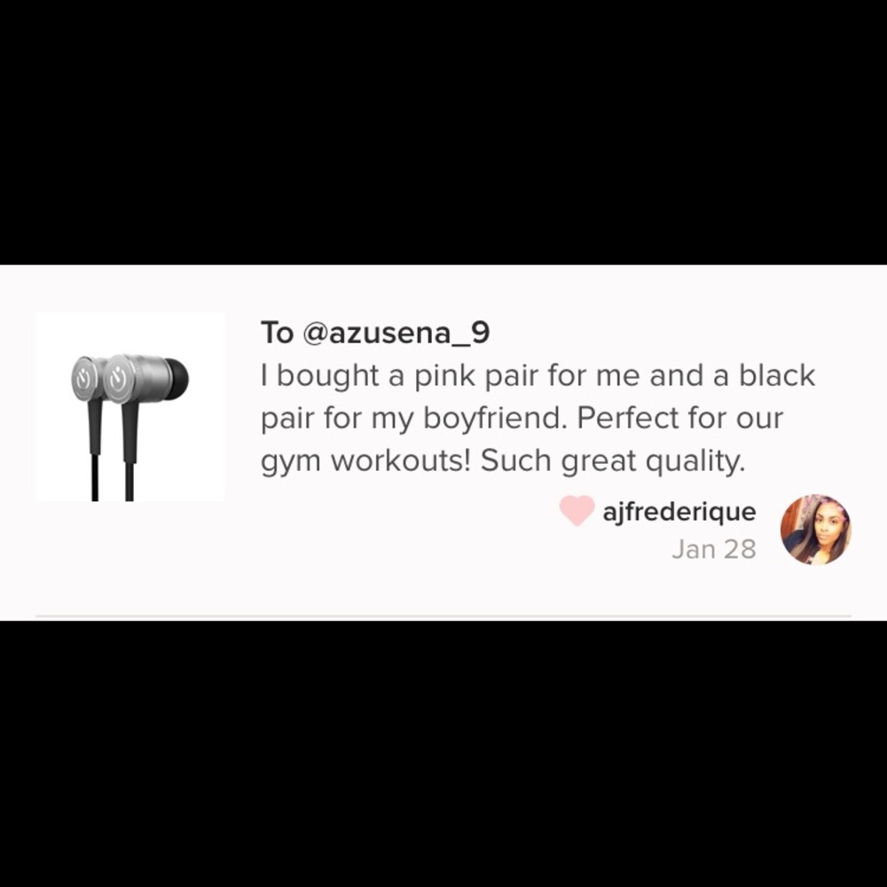 Pink Wearable magnetic Bluetooth earphones - Picture 4 of 7